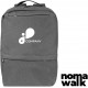Mochila Funcional de poliéster color gris y negro