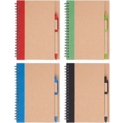 Libreta ecológica de cartón