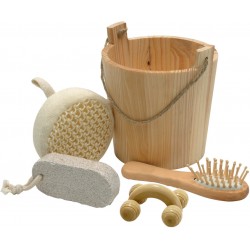 Set de masaje de madera