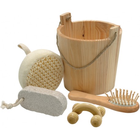 Set de masaje de madera