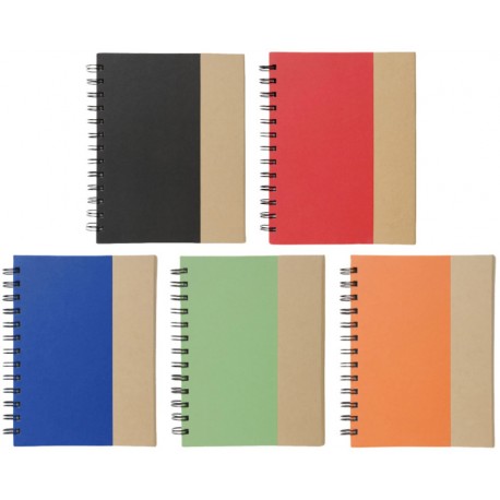Libreta con post adhesivos