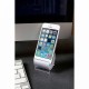 Soporte para celular de plástico blanco