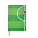 Libreta con pasta de cancha soccer