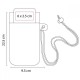 Funda para Smartphone con cierre hermético a prueba de agua