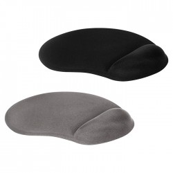 Mouse pad con soporte de silicon para muñeca