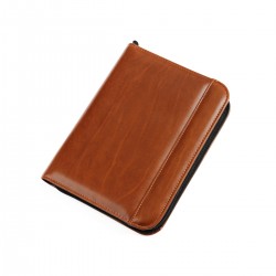 Carpeta de curpiel Sidney con cierre