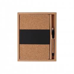 Set de libreta y boligrafo Delhi