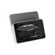 Estuche metalico con 2 accesorios