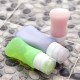 Set de 3 botellas de silicon para tocador