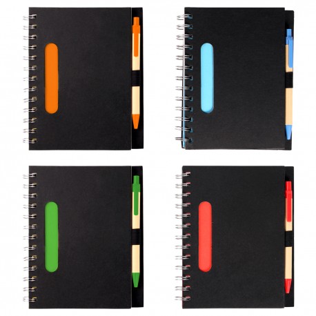 Libreta ecologica Sidney con espiral