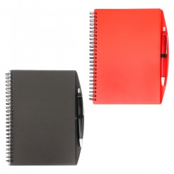 Libreta de plástico Praga con espiral