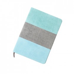 Libreta de tela tricolor Nara