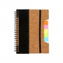 Libreta con pasta tipo Corcho