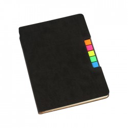 Libreta Vicenza con post adhesivos