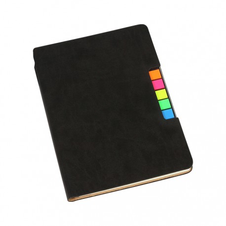Libreta Vicenza con post adhesivos