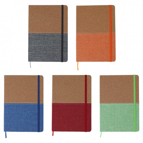 Libreta Corcho bi-tono