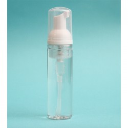 Botella de plástico con espuma antibacterial
