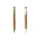 Set Plasencia con 2 boligrafos de bambu