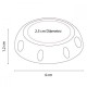 Soporte desplegable con adhesivo para Smartphone diferentes colores
