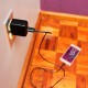 Conector de plástico doble pared