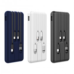 Power bank Sumy con 4 cables de carga