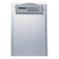 Calculadora con tabla porta-documentos