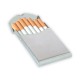 Cigarrera metalica de acabado brillante