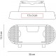 Amplificador de imagen para Smartphone con bocina bluetooth