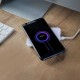Cargador inalámbrico de escritorio para Smartphone color blanco