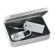 Set de candado metalico con identificar