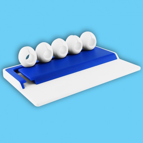 Organizador de plástico para cables