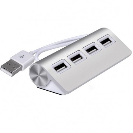 Multipuerto con 4 entradas para USB