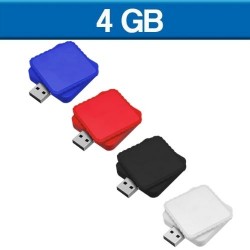 Memoria USB de 4 GB giratoria