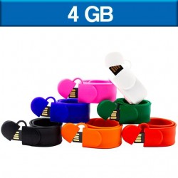 Memoria USB Slap de 4 GB pulsera