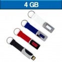 Memoria USB de 4 GB Slim llavero retractil