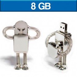 Memoria USB de 8 GB en forma de robot
