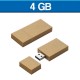 Memoria USB de 4 GB ecologica