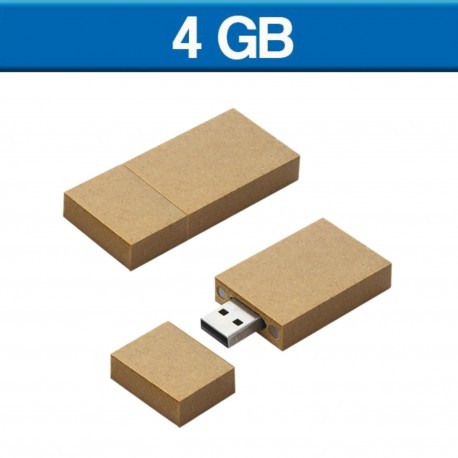 Memoria USB de 4 GB ecologica