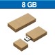 Memoria USB de 8 GB ecologica