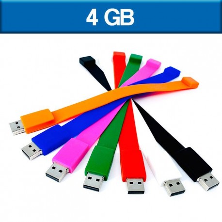 Memoria USB de 4 GB pulsera