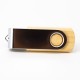 Memoria USB de 4 GB de madera con proteccion metalica