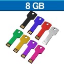 Memoria USB de 8 GB en forma de llave cuadrada