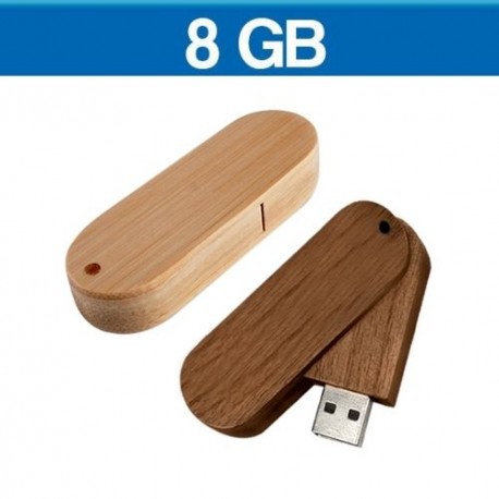 Memoria USB de 8 GB de madera-gr