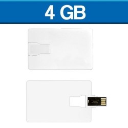 Memoria USB de 4 GB tipo tarjeta Slim