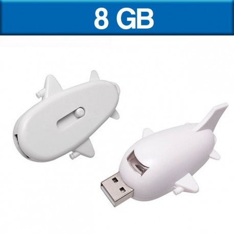 Memoria USB de 8 GB en forma de avion