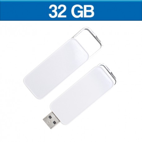 Memoria USB de 32 GB retractil