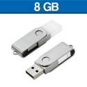 Memoria USB de 8 GB de cristal giratoria