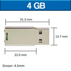 Armazon memoria USB de 4 GB para proyectos