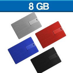 Memoria USB de 8 GB Slim tipo tarjeta