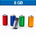 Memoria USB de 8 GB en forma de lata
